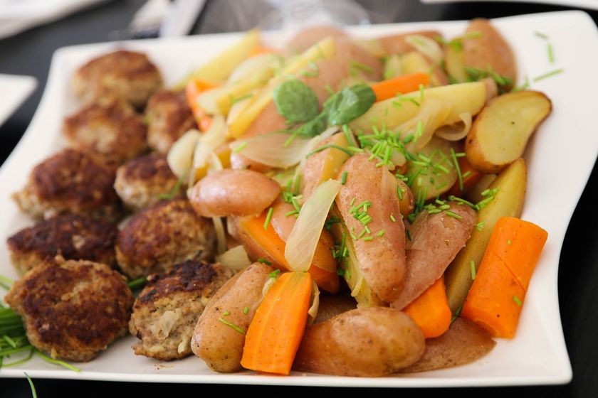 картофель запеченный с морковью