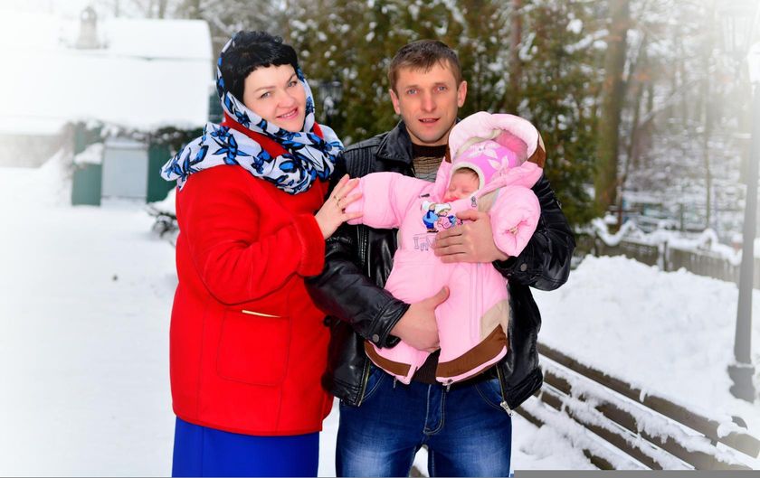 Крестили нашу Дариночку !!!