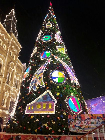 Для тех, у кого нет возможности увидеть новогоднюю Москву