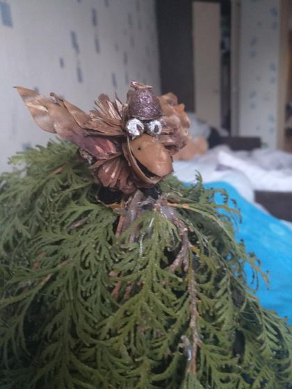 Мои орхидейки и поделка в школу