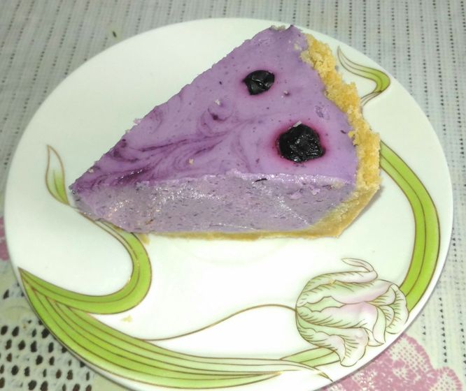 Черничный чизкейк