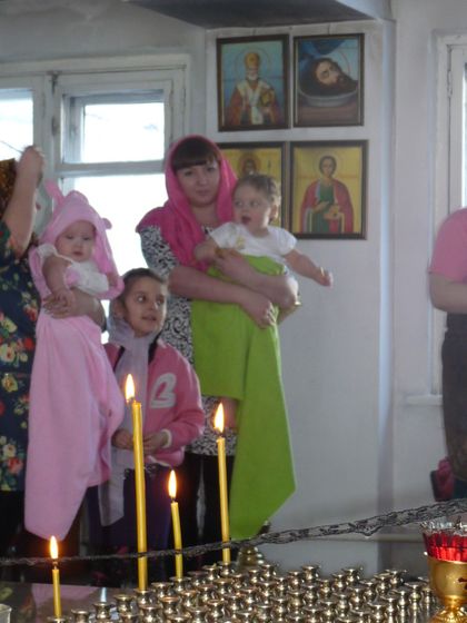 Крещение Льва Николаевича