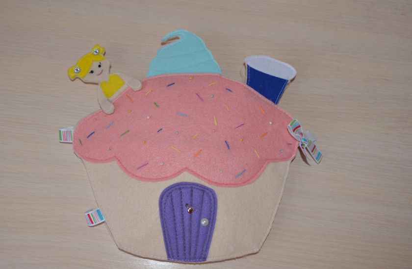 Искорки чудес - развивающие игры из фетра. ВИЗИТКА.