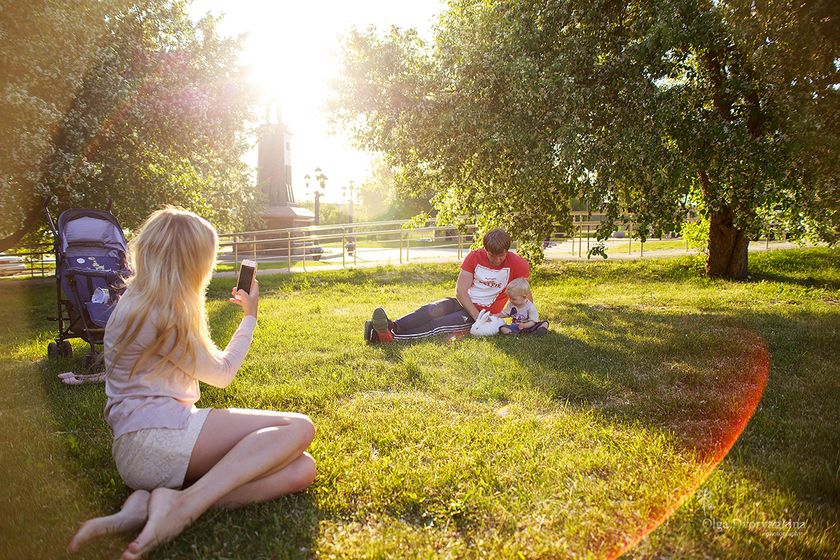 Визитка фотографа. Фотограф Ольга Дворянкина)
