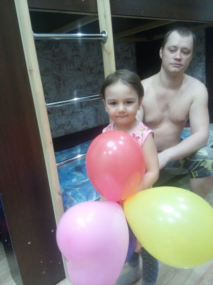 Вот дочурке моей любимой