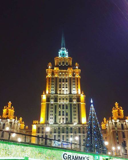 Новости и фото новогодней Москвы