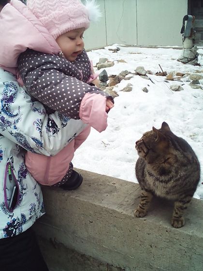Были у бабушки, дочь
