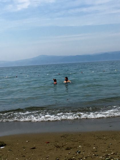 Море. Сентябрь. Детки-конфетки.