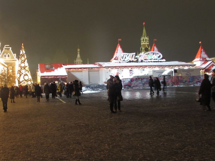 Новогодняя Красная площадь.