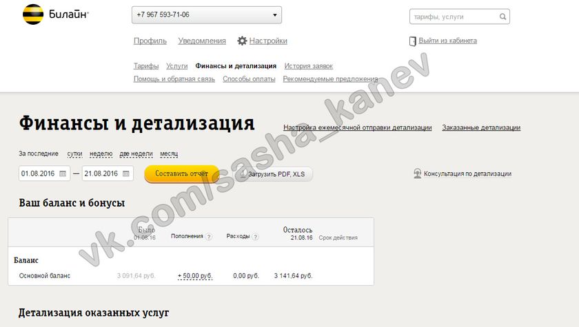Отчет по сбору средств для Саши Канева 1-21.08 2016 года