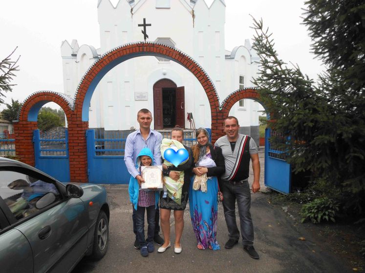 Крестины крестника Сашеньки