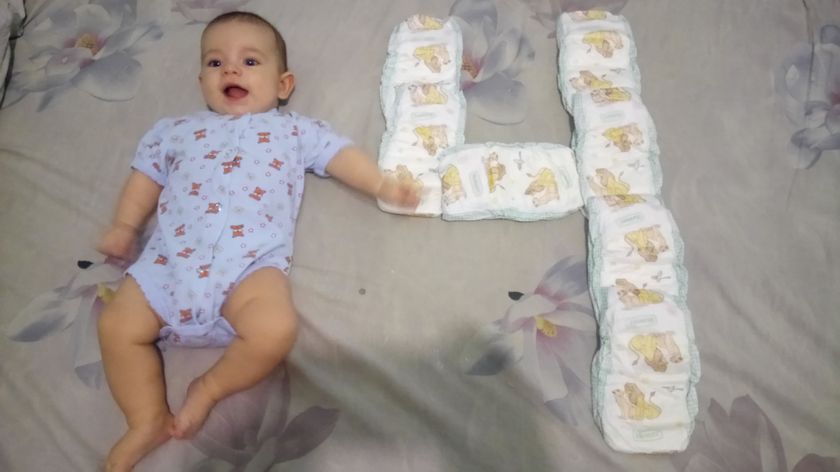 Малыш подрос?❤️ скоро 5.