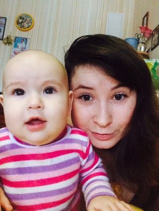 Моя малышка уже большая🎉🎊