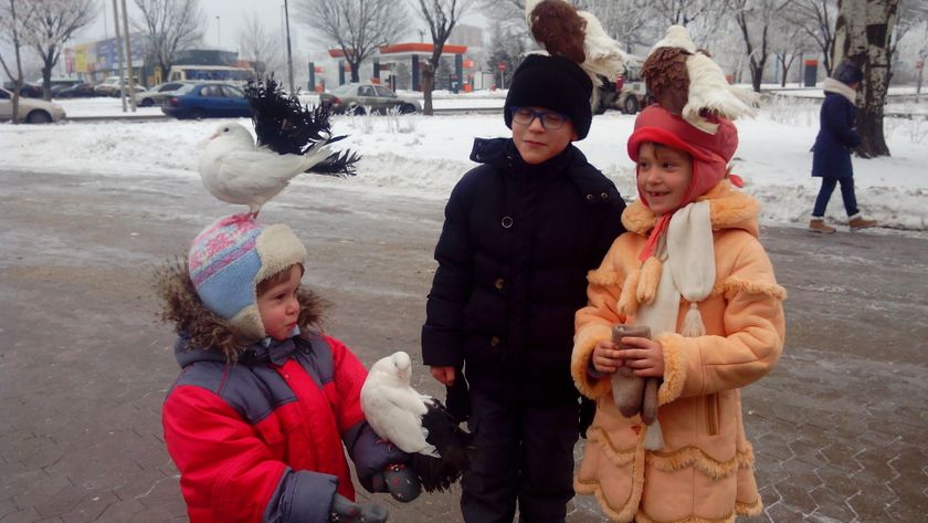 фото сегодня. гуляли в городе