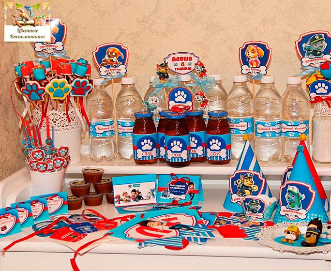 Щенячий патруль для Лешеньки( 4 годика).
