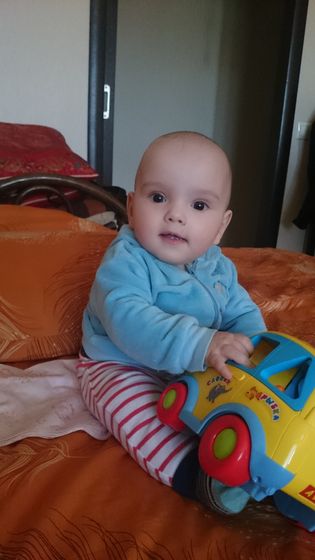 Сегодня сынуле Данечке 6 месяцев ?
