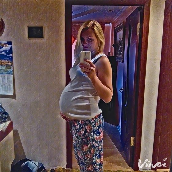 Сходила на прием к гине 34недели и 2 дня!