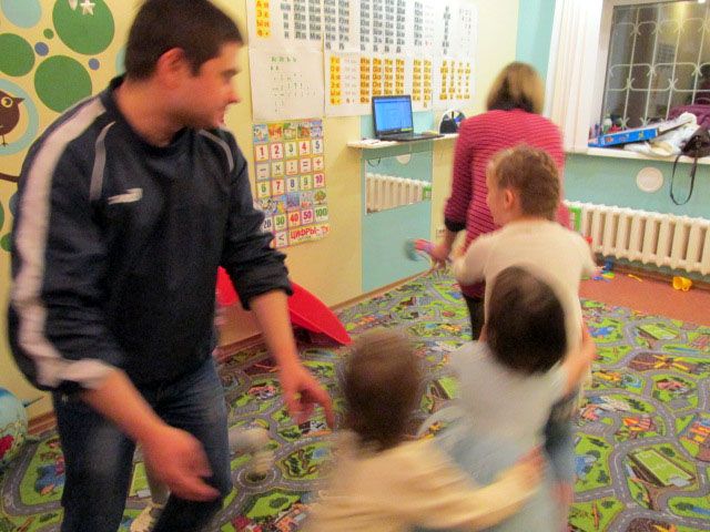 Третий день рождения дочки.