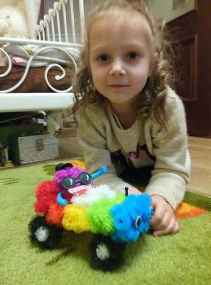 Новогодний подарок в саду