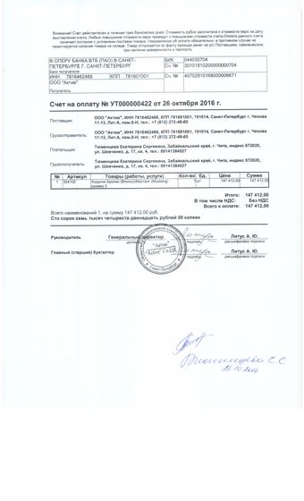 Отчет по сбору.
