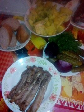 Поделки сына и мои