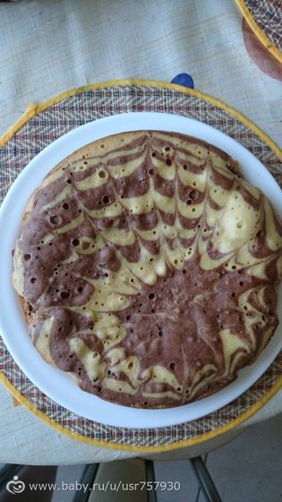 Зебра в мультиварке