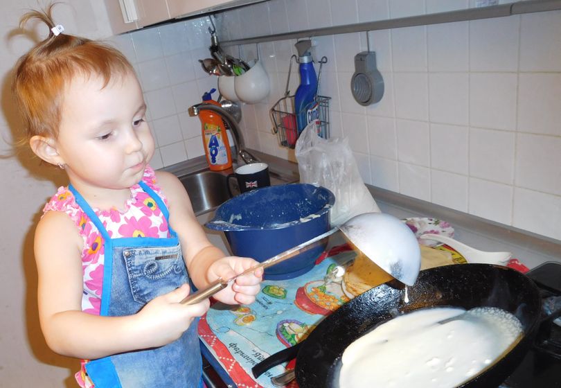 Печём блинчики