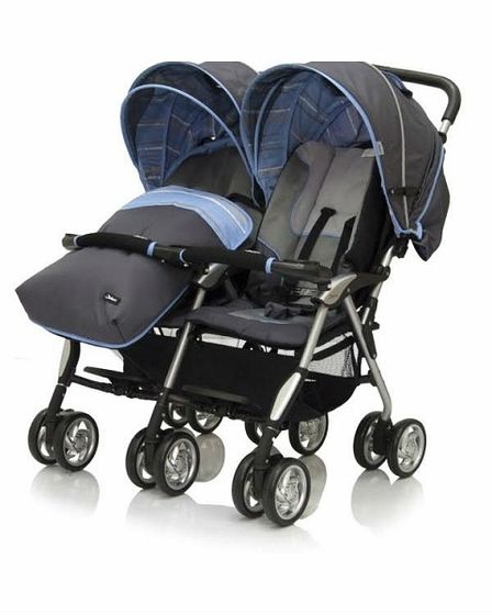 Коляска Jetem Elegant Twin Dark