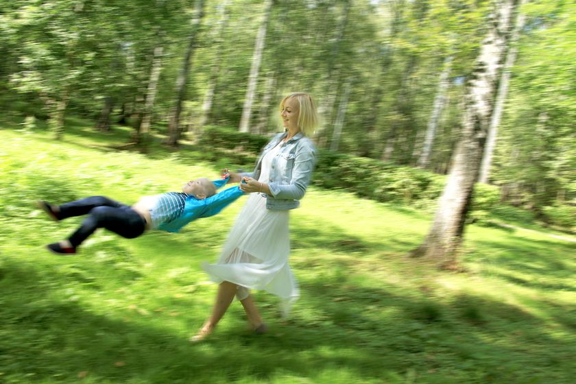 Пока своих детишек ждём, фотаем детей друзей ^_^
