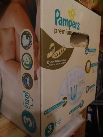 Подгузники Pampers premium care 3 ужасные