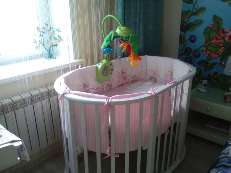 Переселились из люлечки в кроватку?