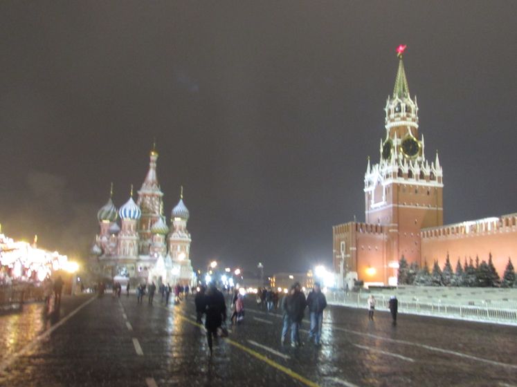 Новогодняя Красная площадь.