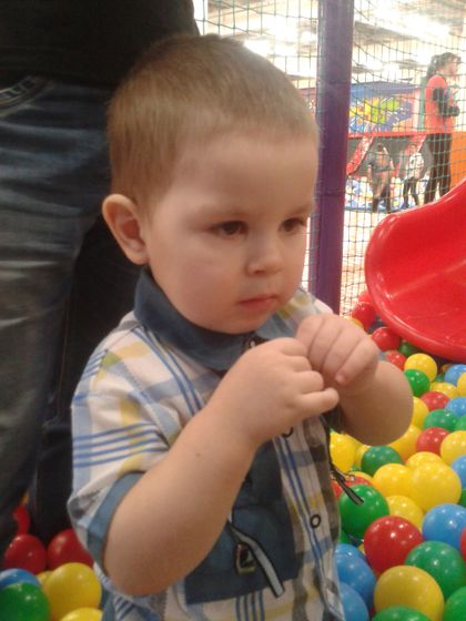 Два года сыночку