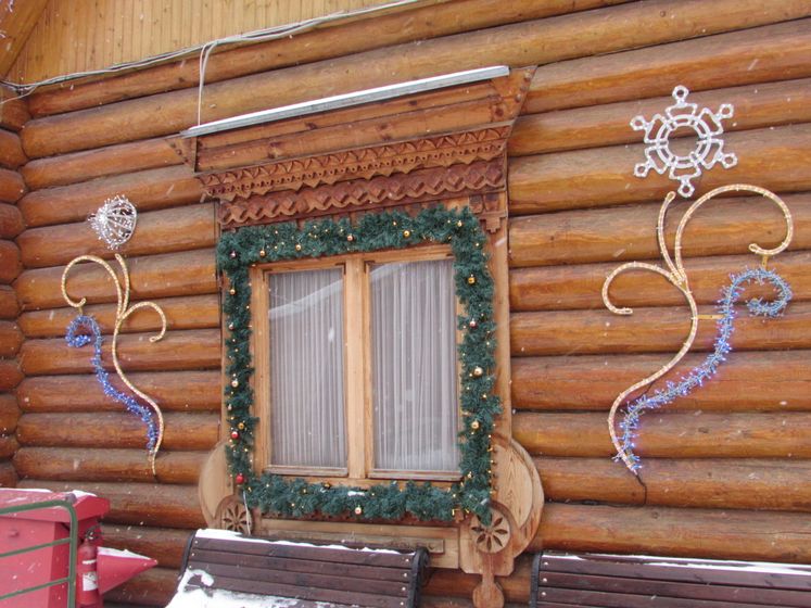 Усадьба Деда Мороза в Кузьминках. Ч.2. Гуляем по территории усадьбы