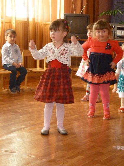 наш утренник у Ксю