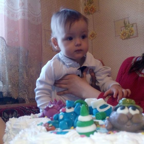 2 апреля 1 годик моему любимому мальчику?