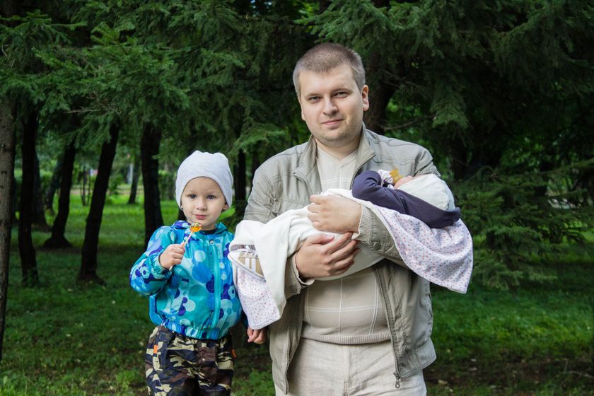 Филиппу 1 мес и немного фото нас