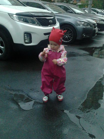 Теперь нам лужи по колено ) Продолжение к посту https://www.baby.ru/blogs/post/488454421-267243300/