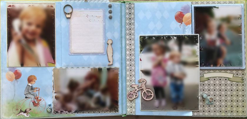Детский альбом для мальчика. Сделаю на заказ