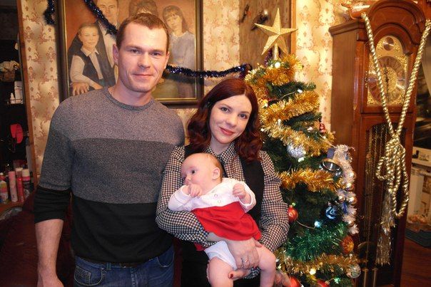 Первый Милашин новый год....