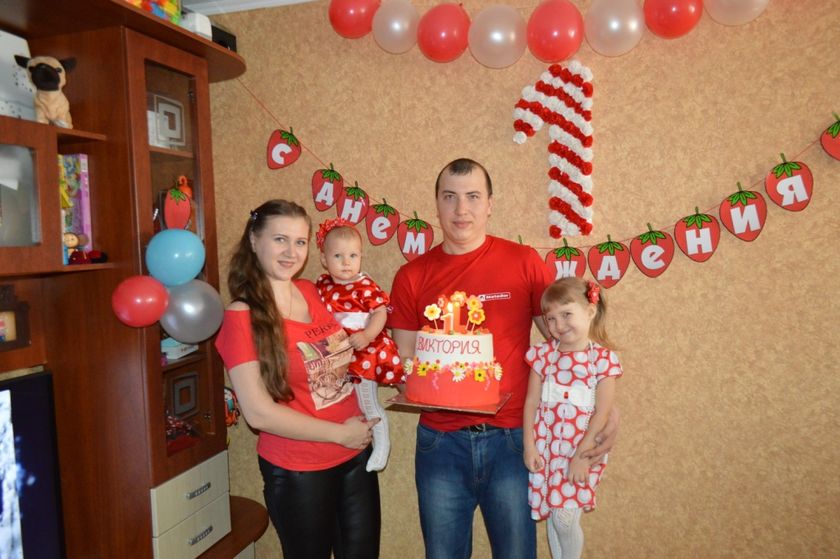 Виктории 1 год