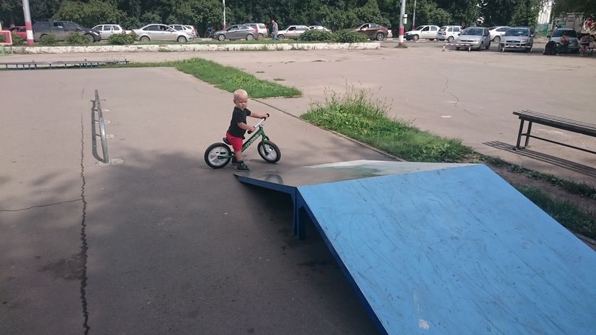 Кто гоняет на беговеле?