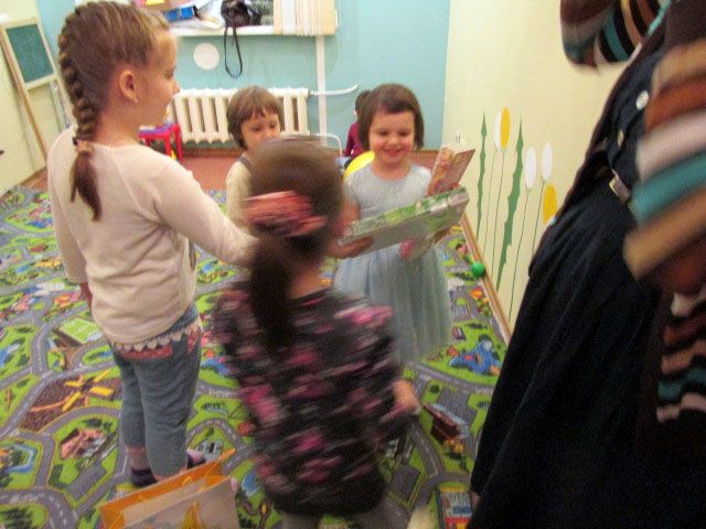 Третий день рождения дочки.
