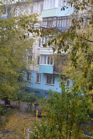 Наш первый снег.