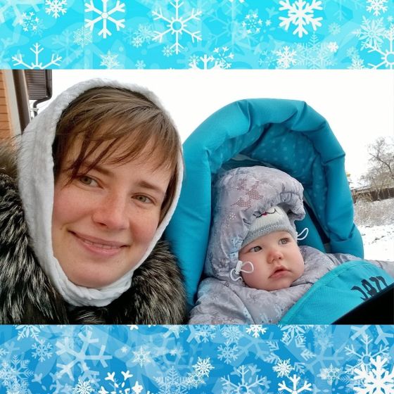 выпал первый снег❄❄❄