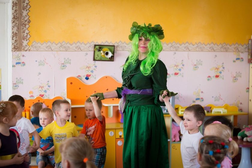 День рождение принцессы. Часть первая. Садик