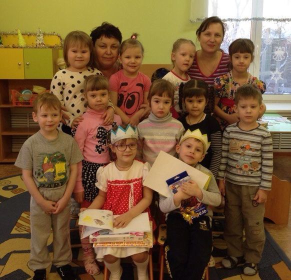 День Рождение в детском саду