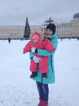 Покрестила мы доченьку? теперь