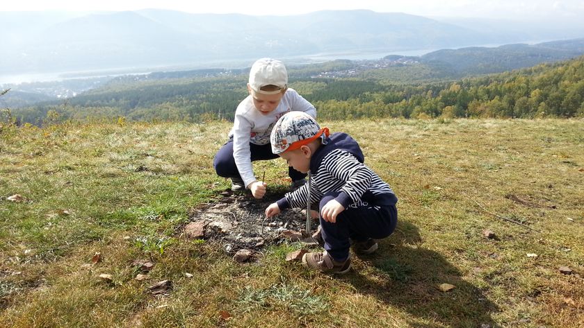 Наш пикничок ))