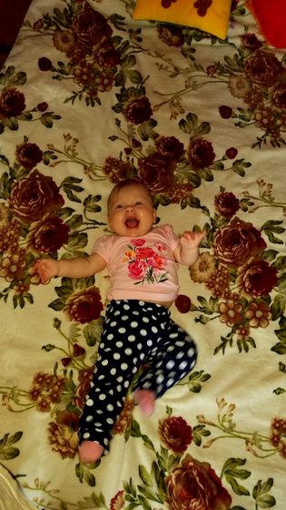 Моей малышке 7 месяцев ❤😇🎀